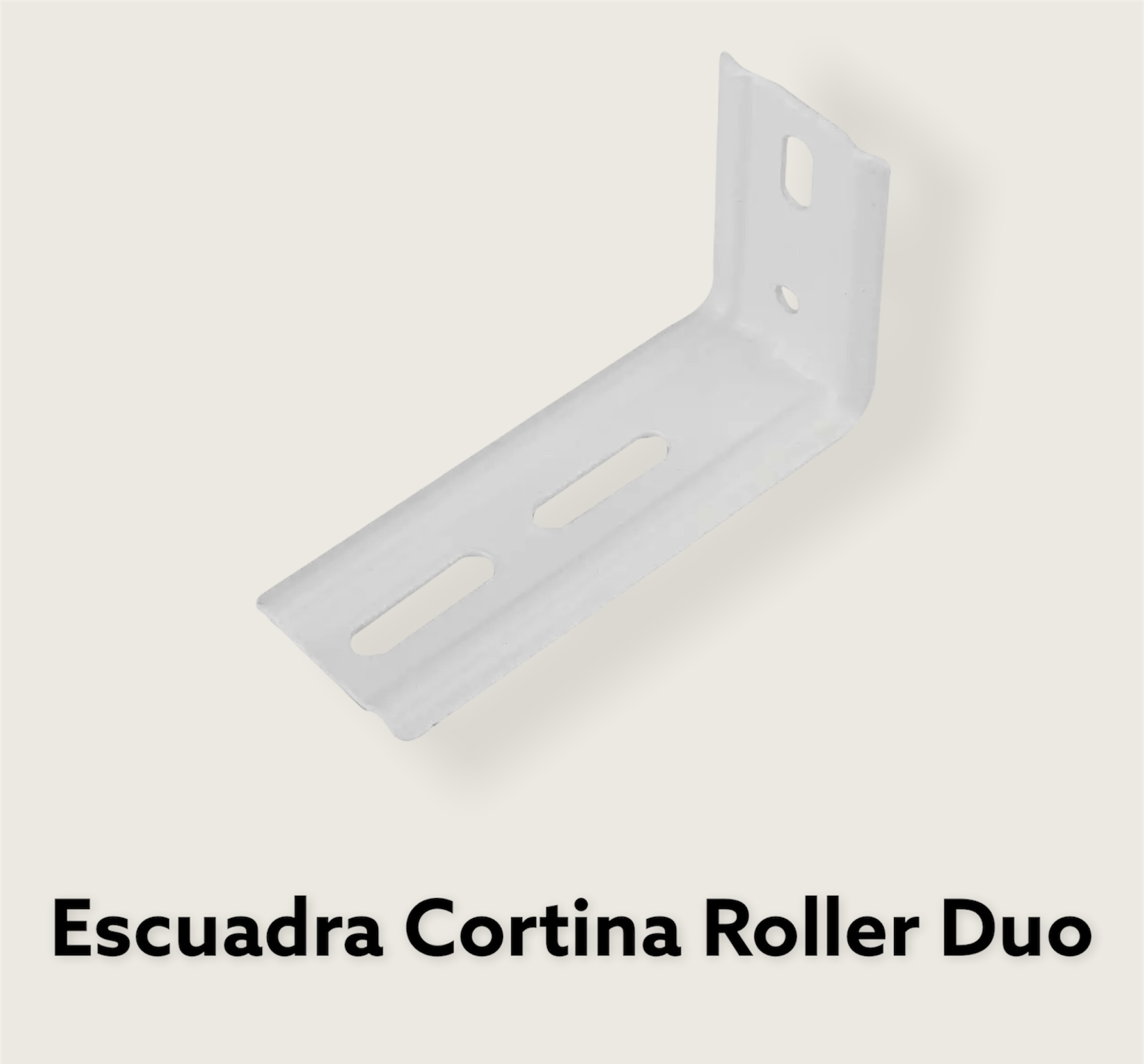 Escuadra Cortina Roller Duo