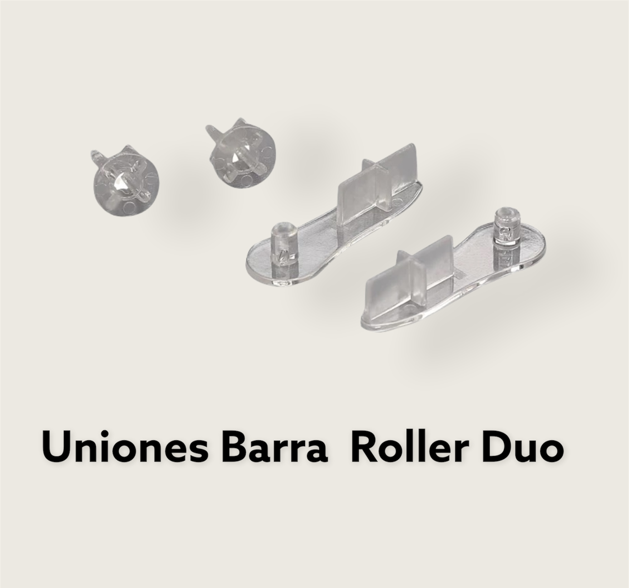 Uniones Barra Roller Duo